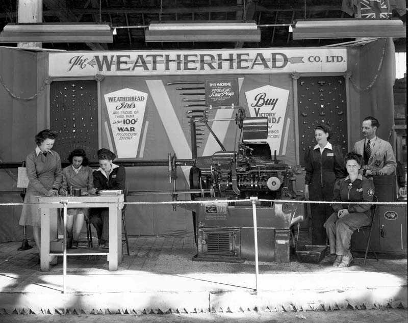 The Weatherhead Co. Ltd. Victory Bond display, 1943