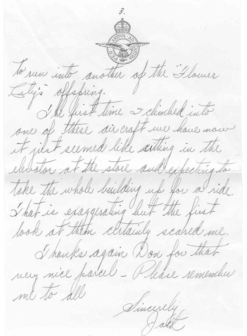 W. Jack Taylor to Donald Hume Anderson, July 30, 1943 (Page 3)