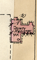 First expansion shown on Goad Fire Insurance Plan, ca. 1903, Map 261 10