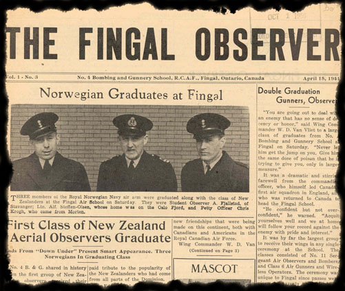 The Fingal Observer, April 15, 1941.