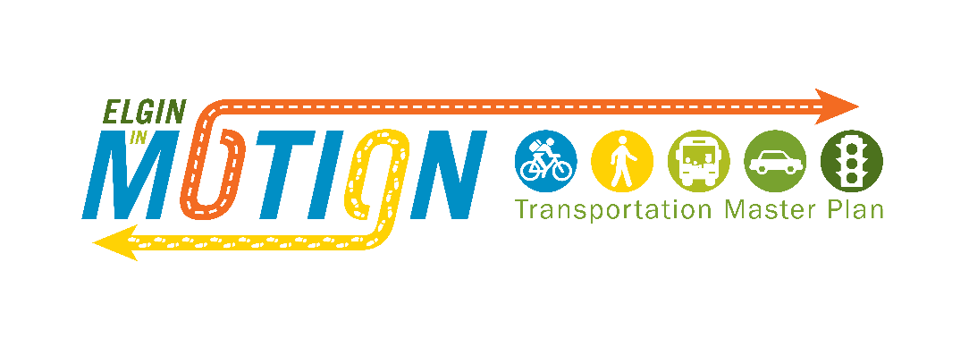 Elgin in Motion Transportation Master Plan Logo