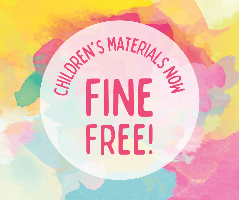 children's materials now fine free