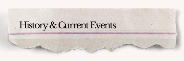 History & Current Events Newsletter