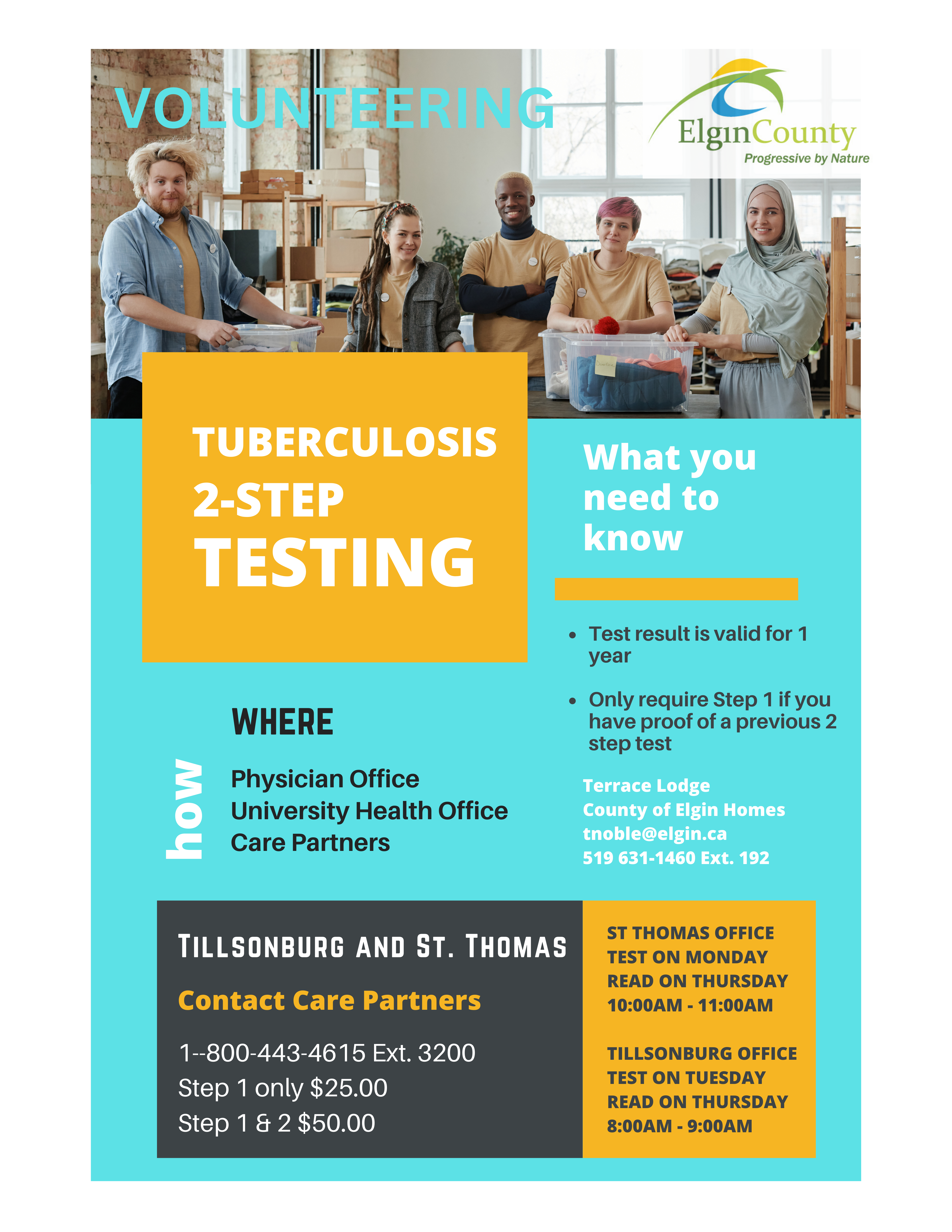 Tuberculosis Test screening information
