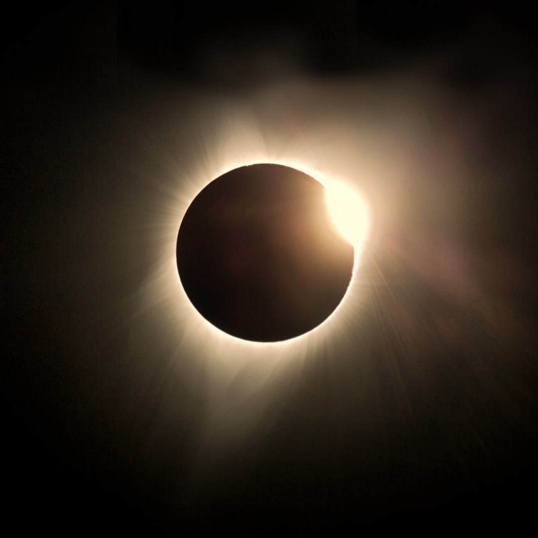Total solar eclipse taken in Oregon. August 21, 2017