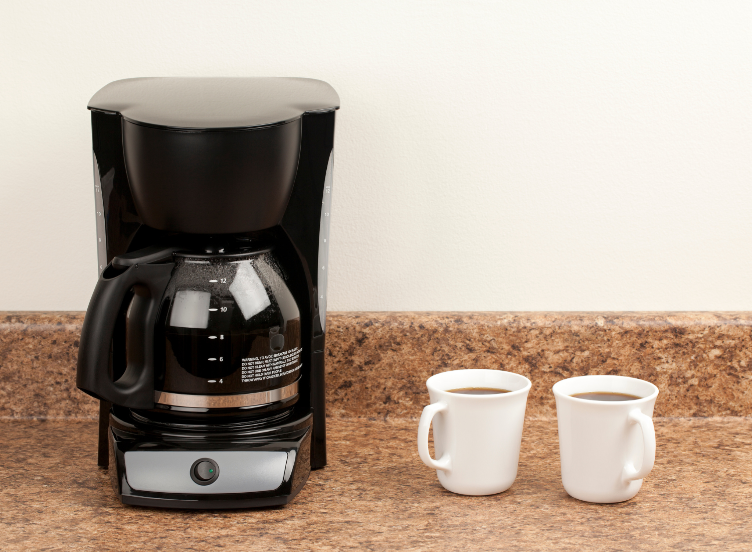 Stock image of a coffee maker,